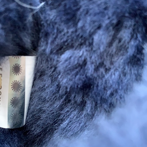 Brand new Authentic Ugg cozy genuine shearling slipper in navy - Picture 6 of 13